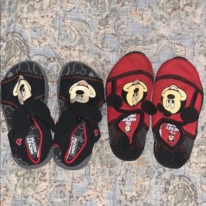 Set of 2 Mickey Mouse Shoes